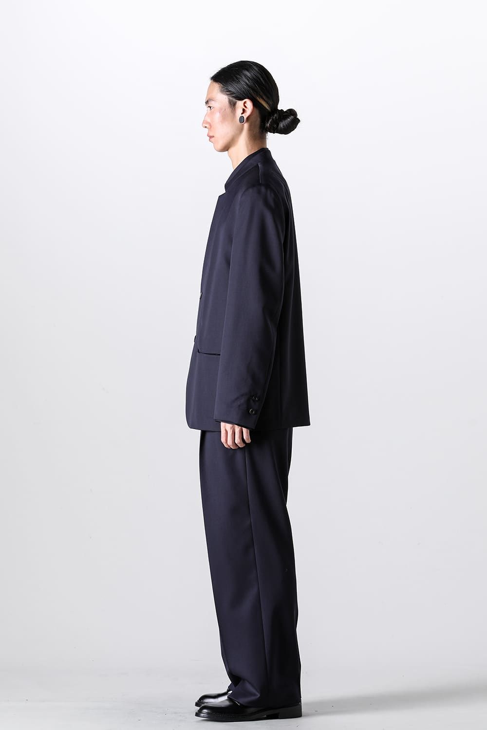 Lapel Less Cutting Jacket