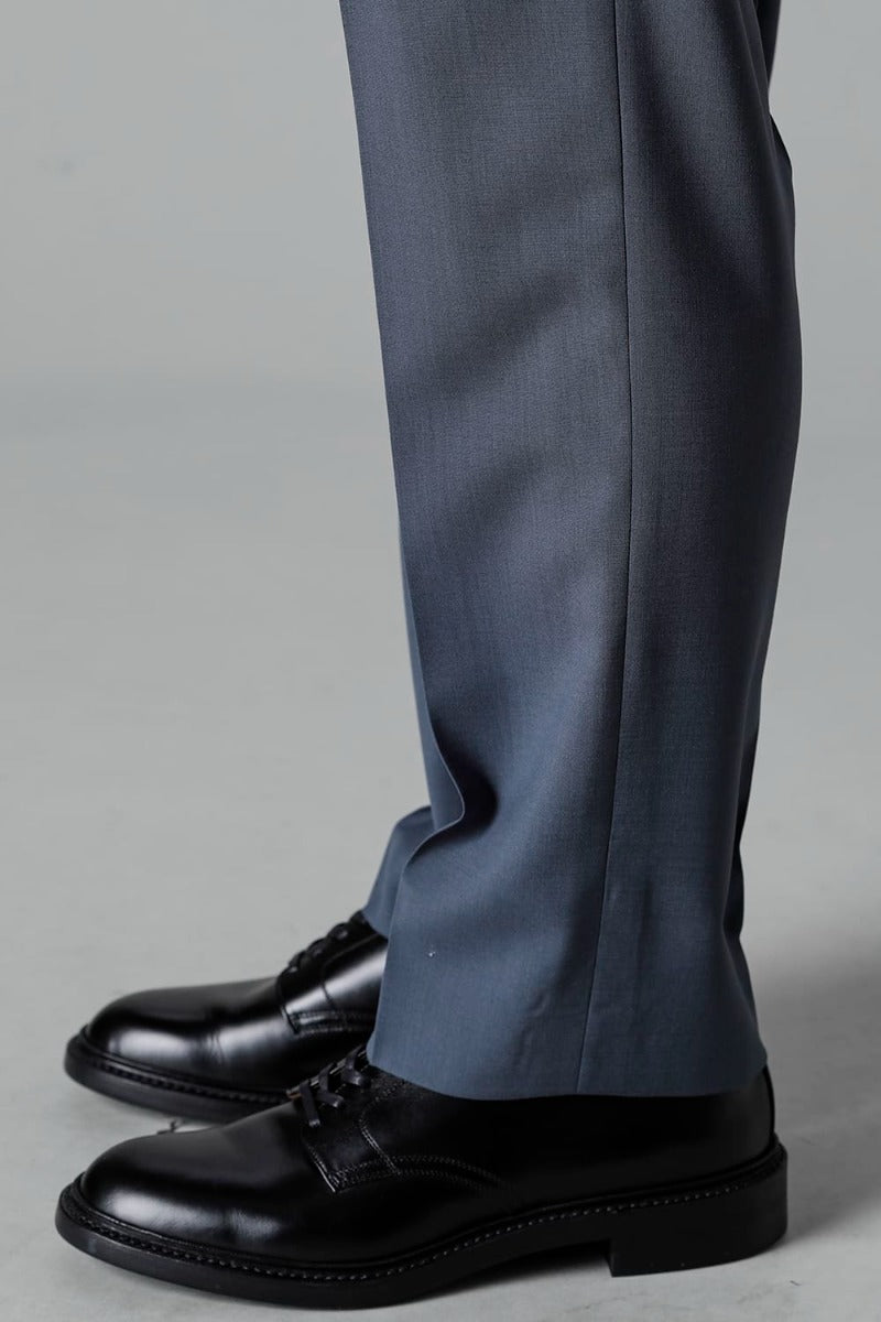 No Tuck Straight Pants （polyester wool）