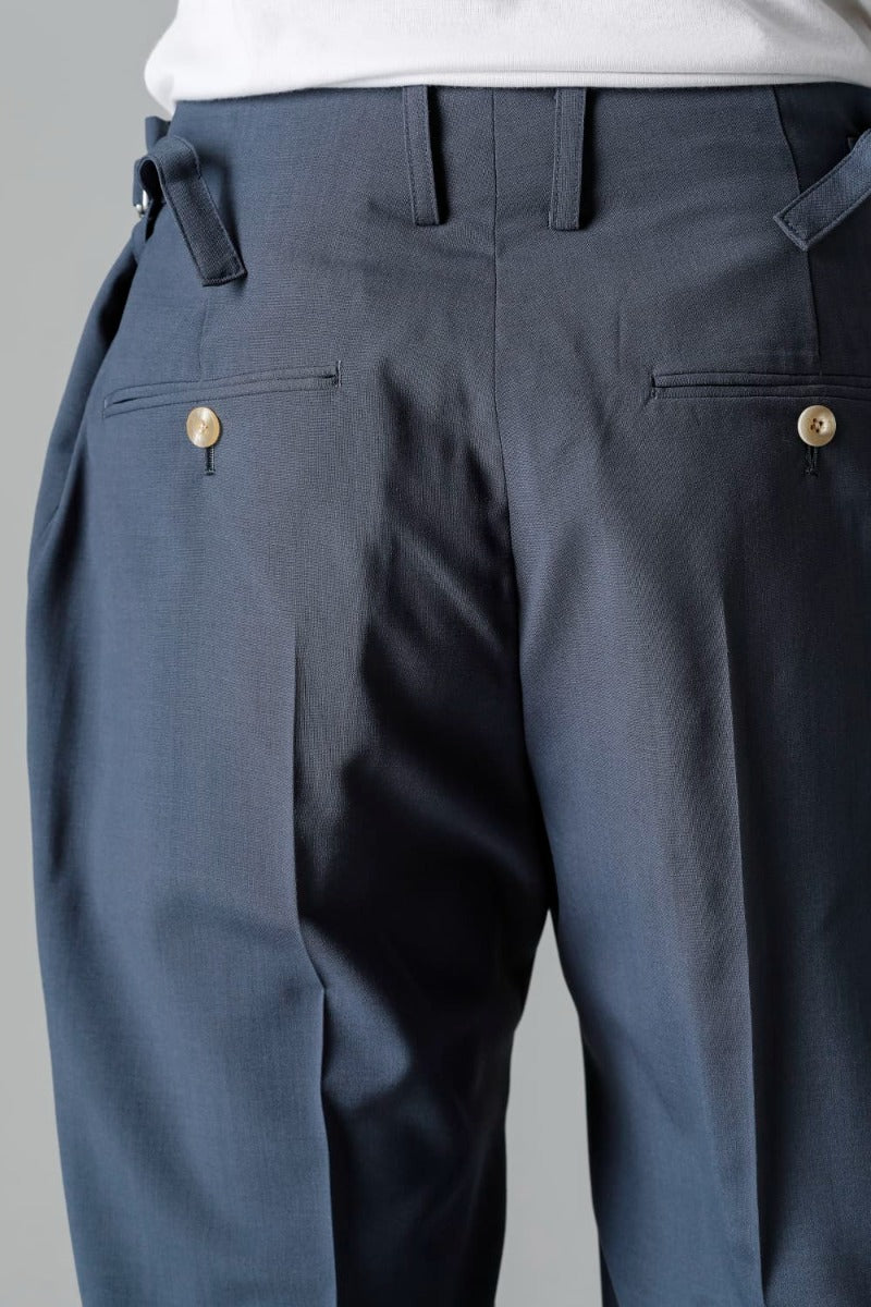 No Tuck Straight Pants （polyester wool）