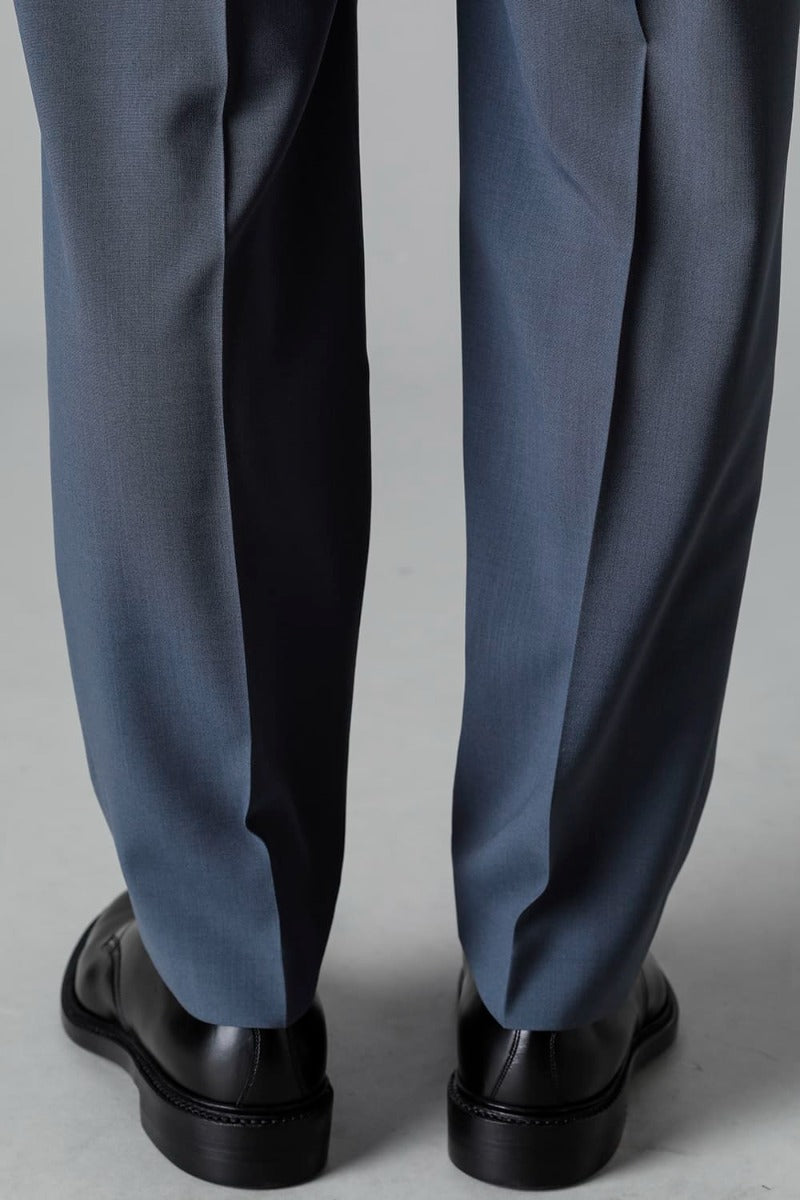 No Tuck Straight Pants （polyester wool）