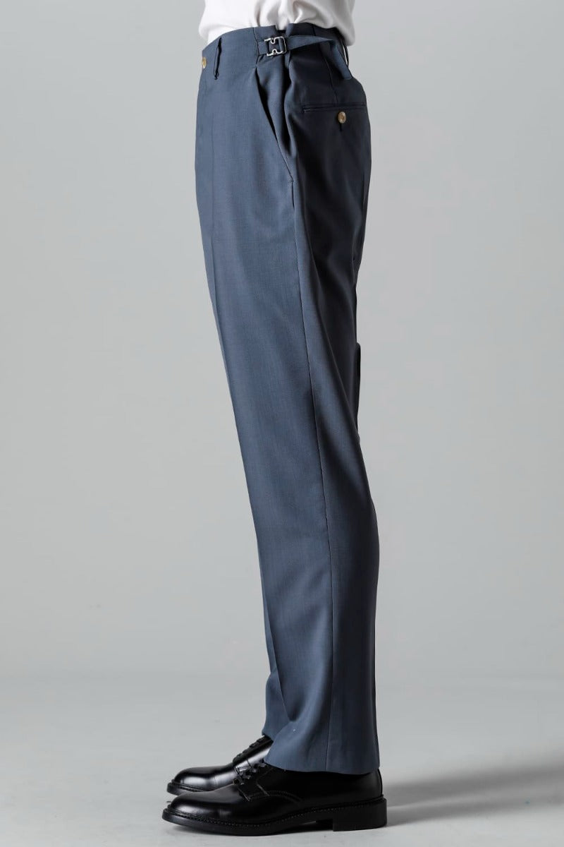 No Tuck Straight Pants （polyester wool）