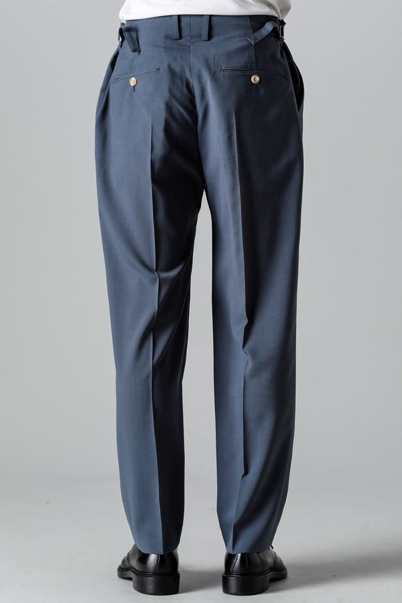 No Tuck Straight Pants （polyester wool）