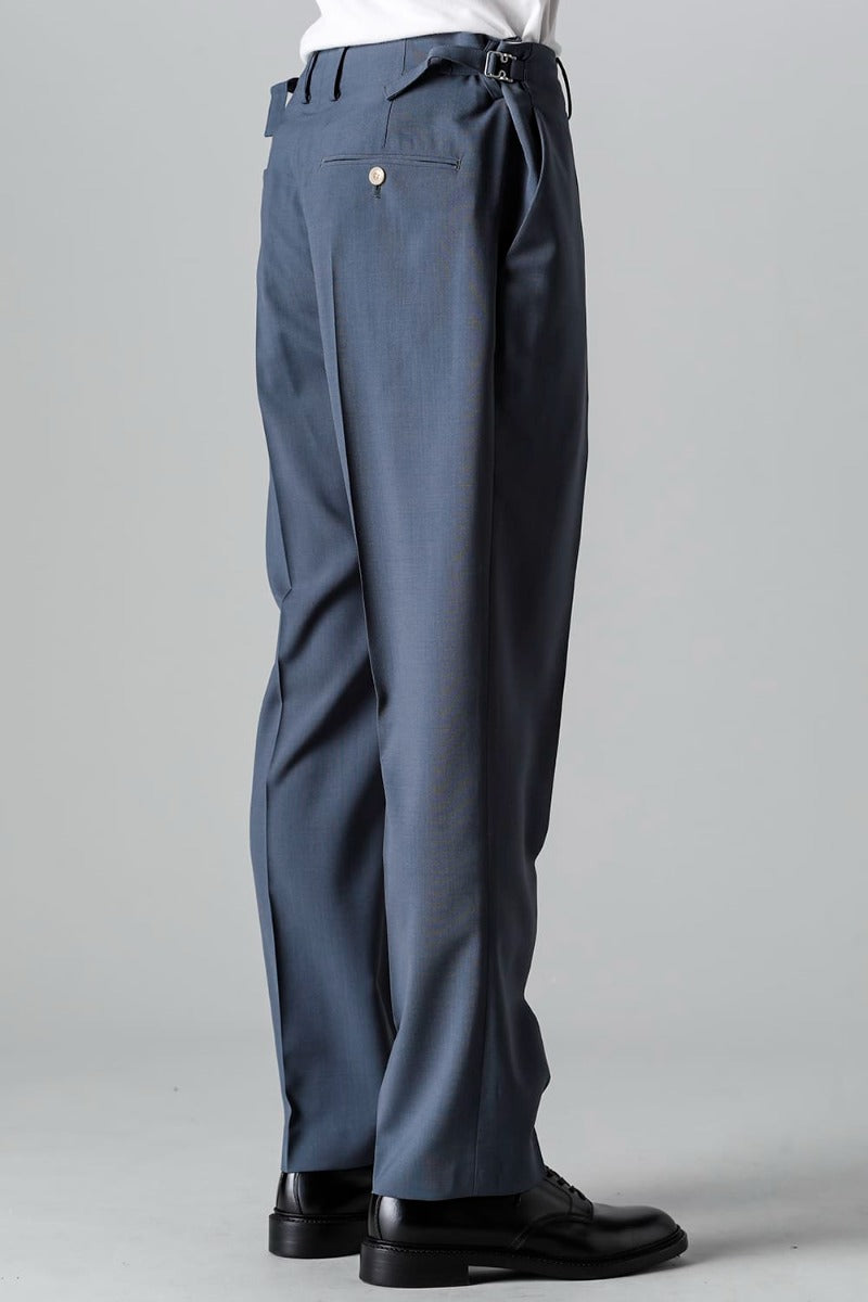 No Tuck Straight Pants （polyester wool）