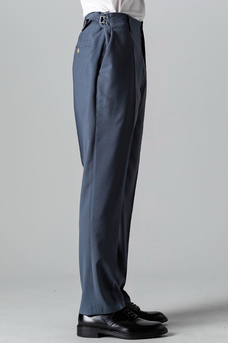 No Tuck Straight Pants （polyester wool）