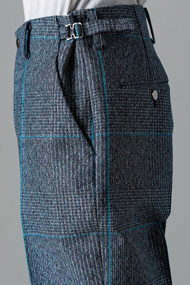 No Tuck Straight Pants（Jacquard）