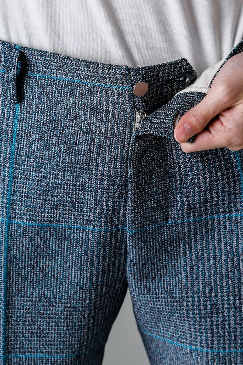 No Tuck Straight Pants（Jacquard）