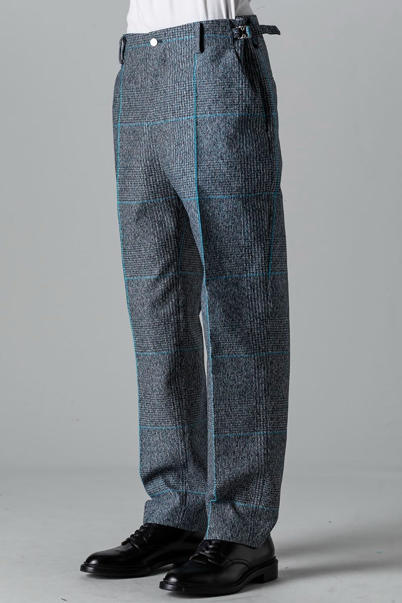 No Tuck Straight Pants（Jacquard）