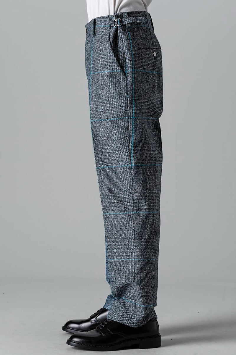 No Tuck Straight Pants（Jacquard）