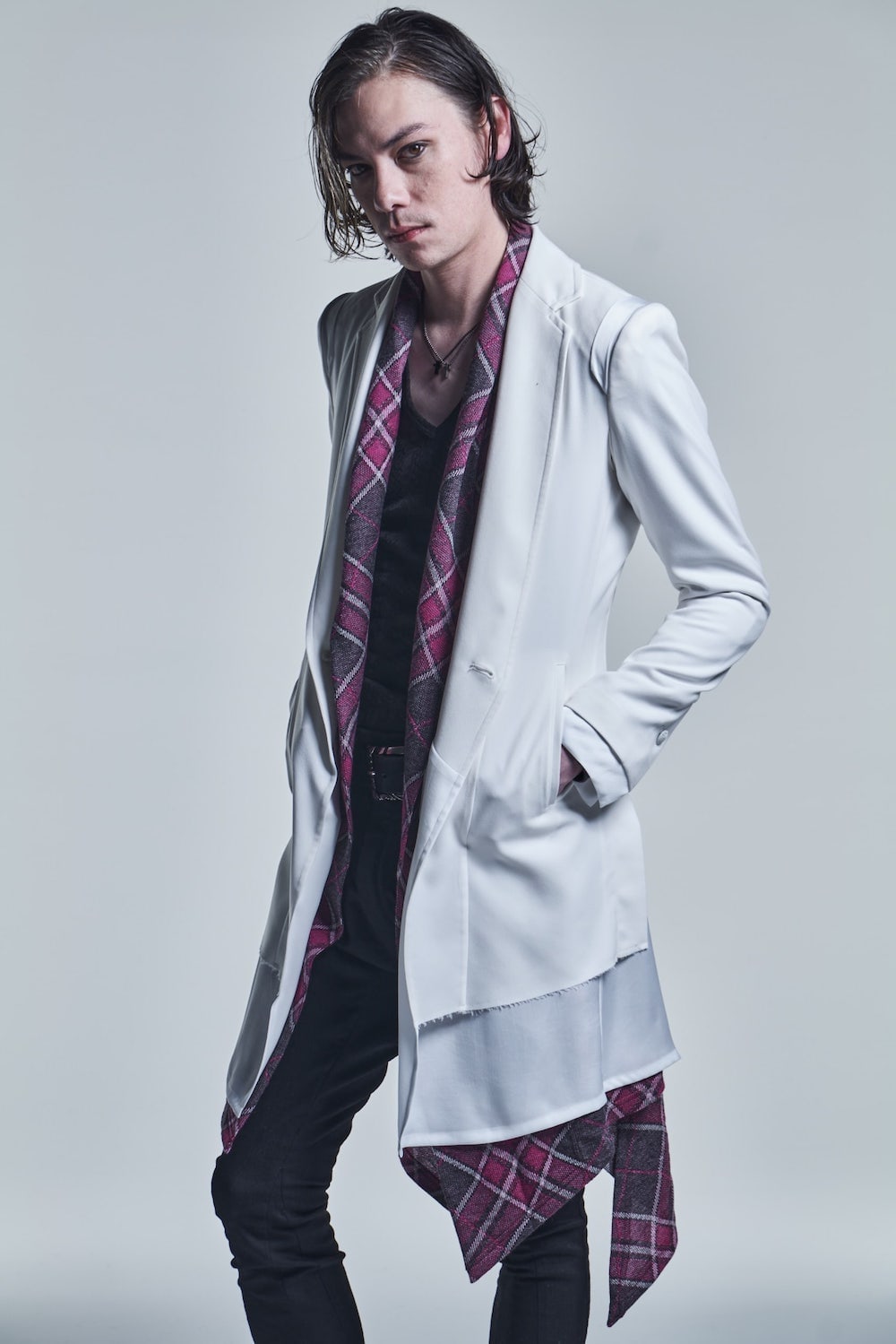 Layered Jacket White