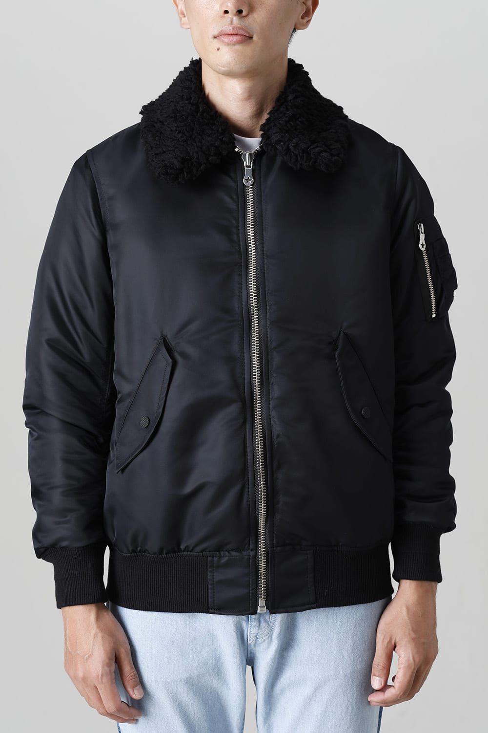 Cross Flight Jacket Black