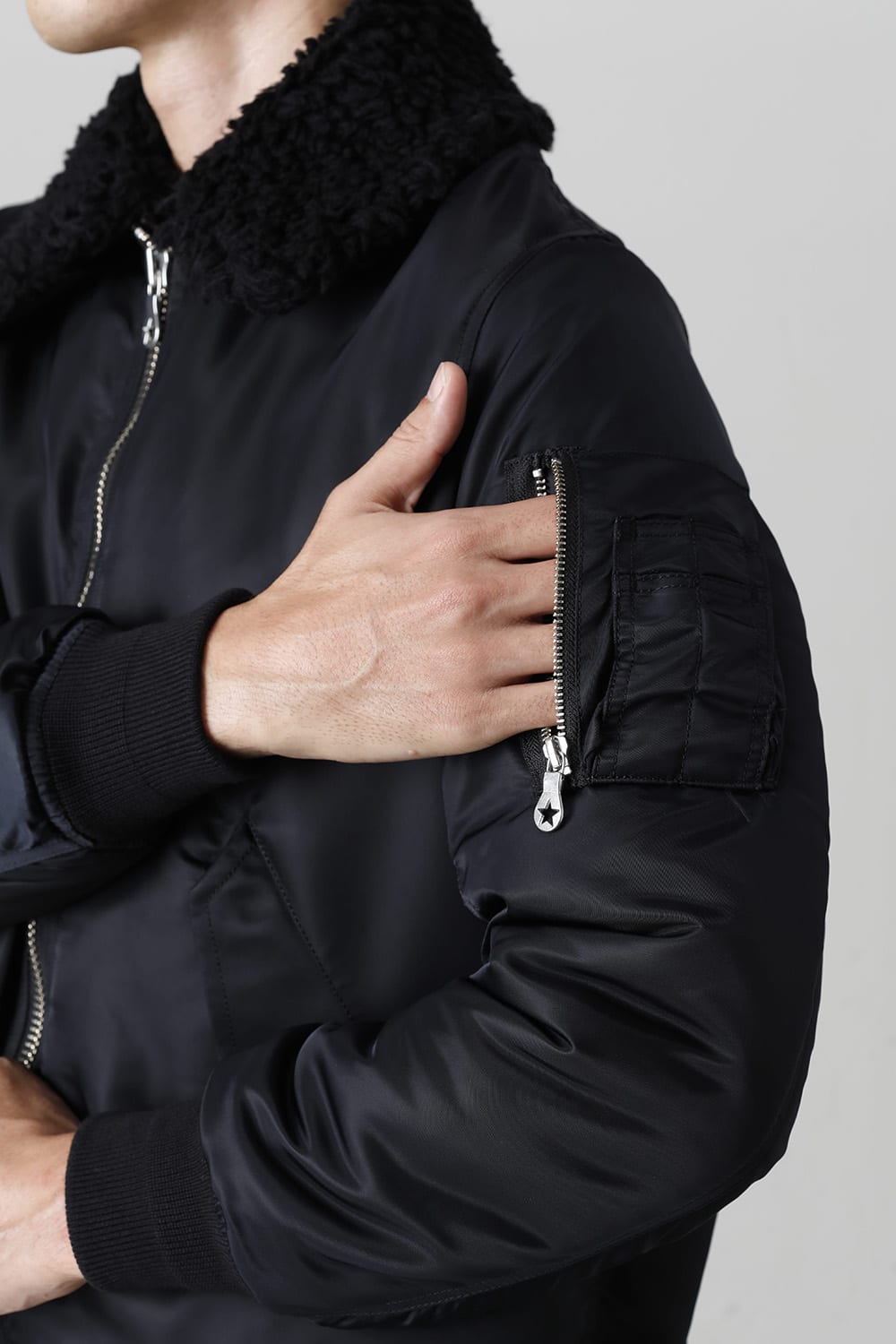 Cross Flight Jacket Black