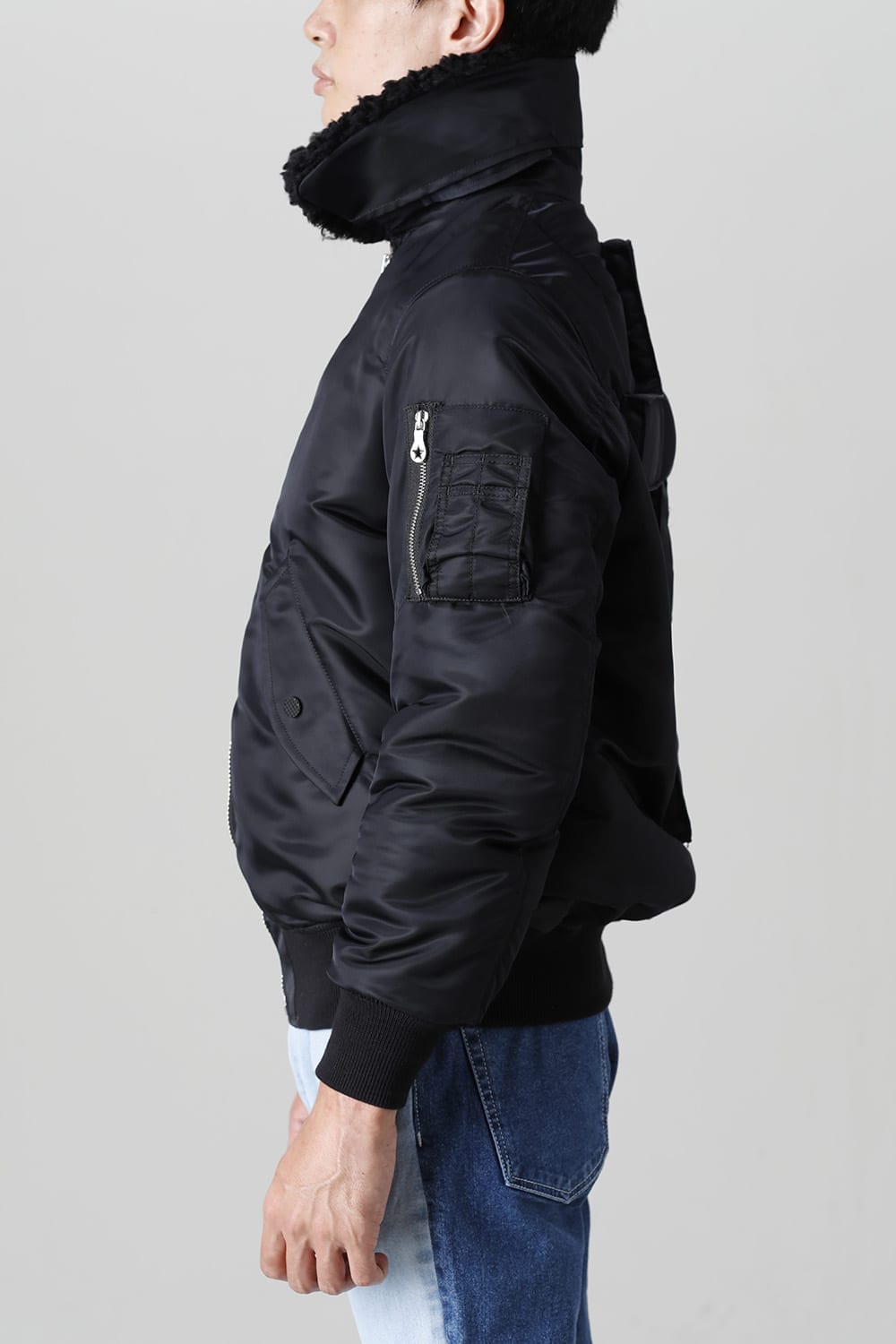 Cross Flight Jacket Black