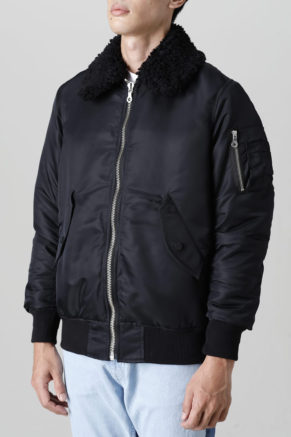 Cross Flight Jacket Black