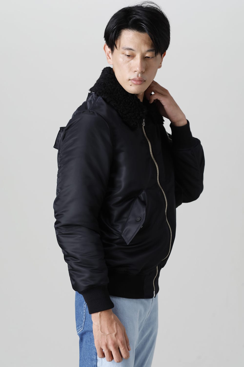 Cross Flight Jacket Black