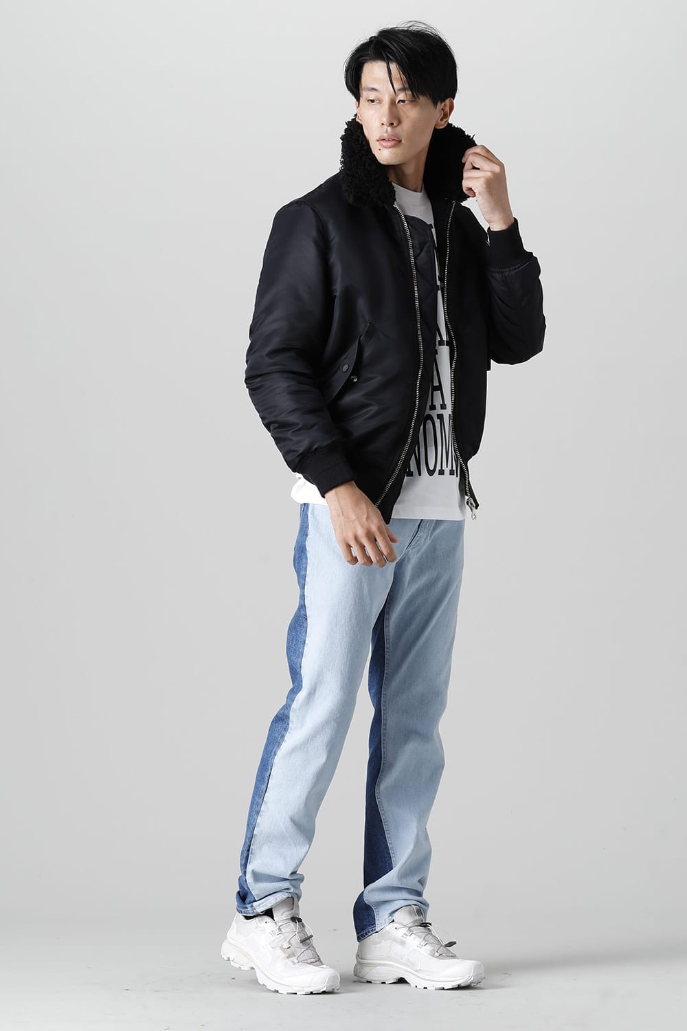 Cross Flight Jacket Black