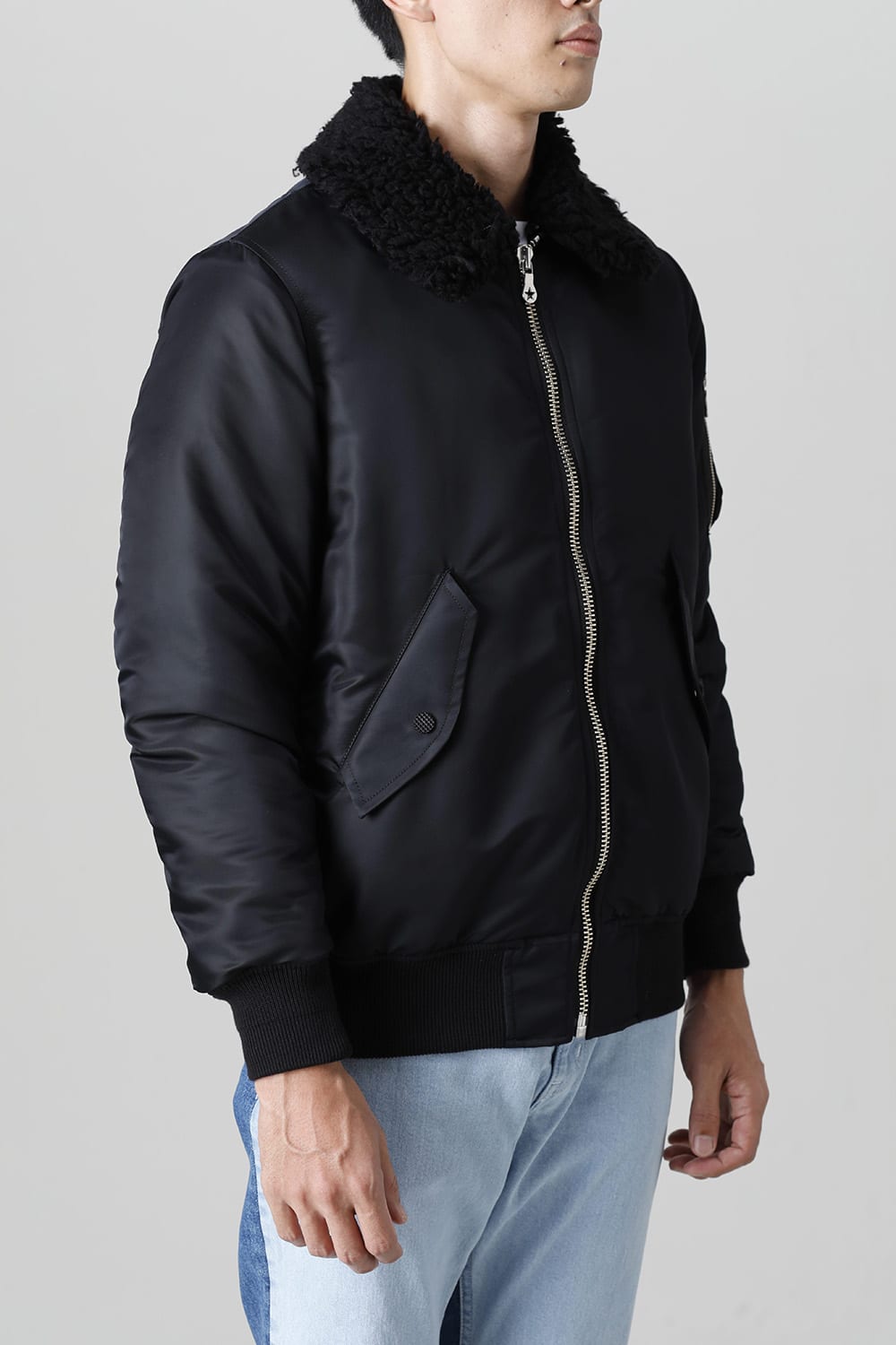 Cross Flight Jacket Black