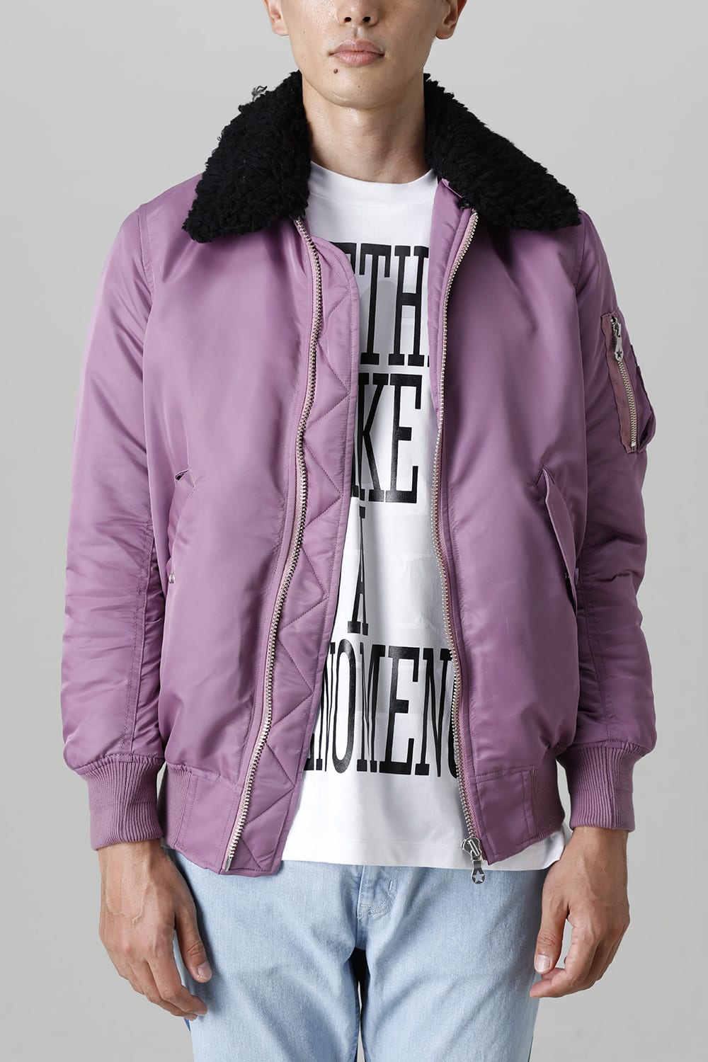 Cross Flight Jacket Lilac