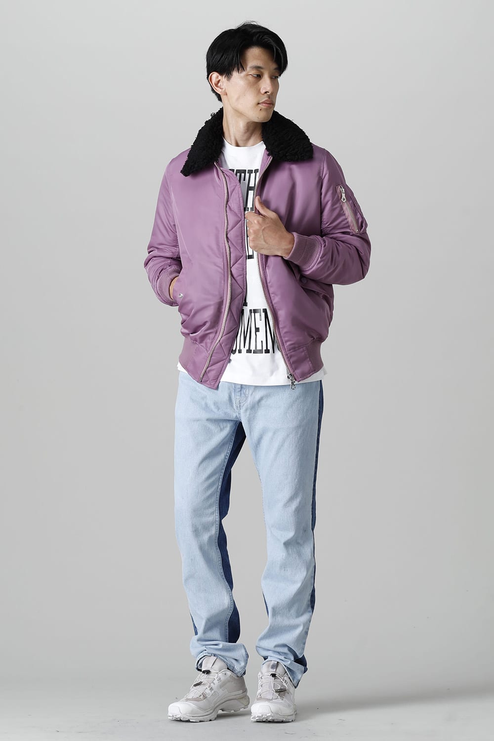 Cross Flight Jacket Lilac