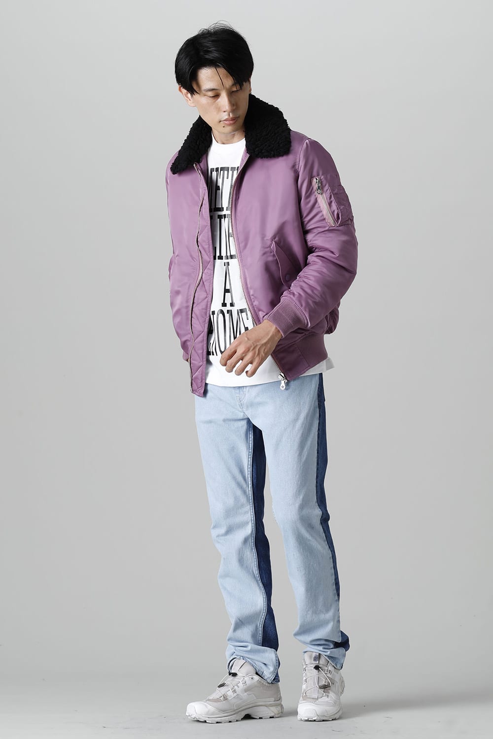 Cross Flight Jacket Lilac