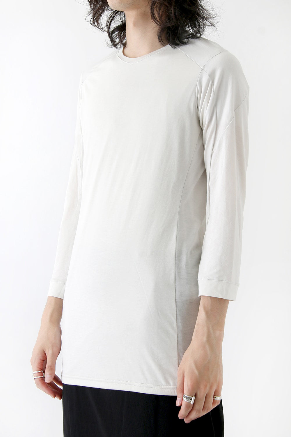 Three-quarter Sleeve Egyptian Cotton Jersey (GIZA)