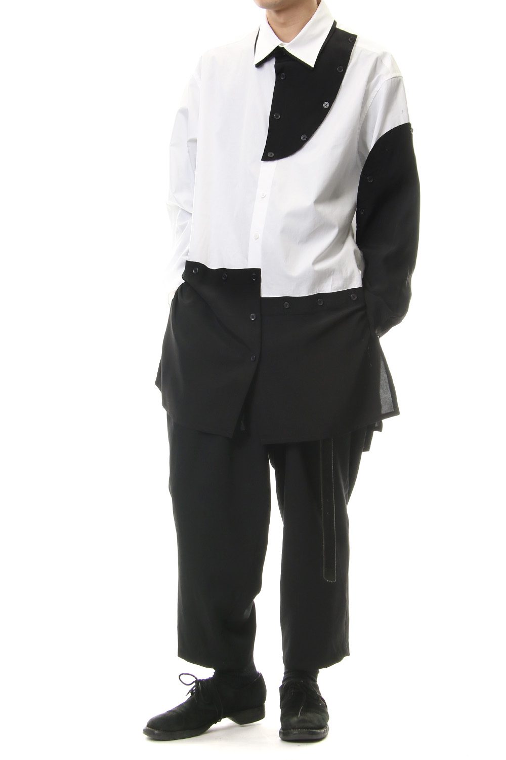 Front Detachable Button Shirt