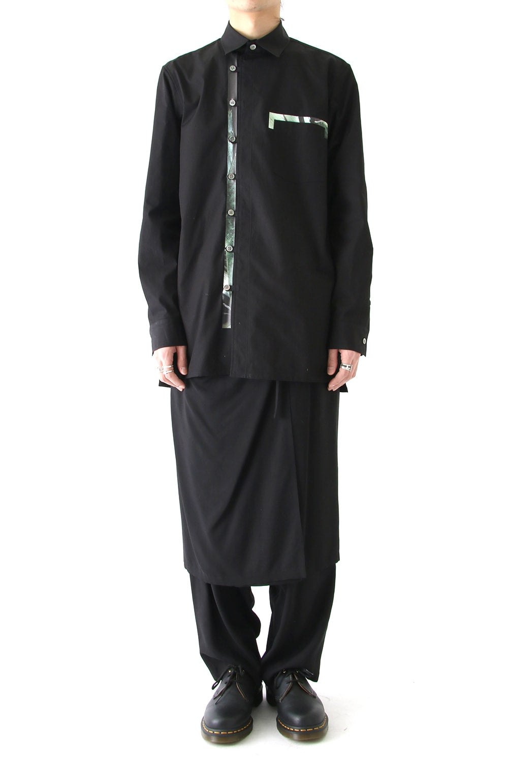 Ground Y ☓ Nicolai Bergmann Tab Tape Shirt