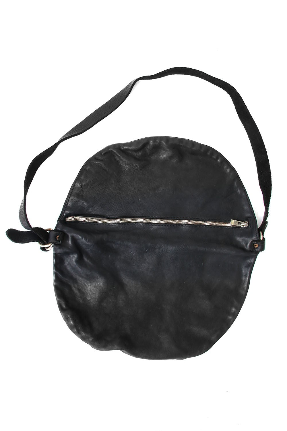 Soft Horse Leather Body bag - Q09 - BLACK