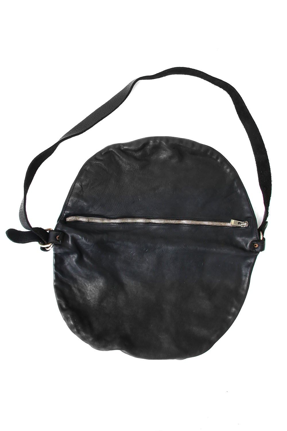 Q09M - Medium Leather Folded Belt Bag