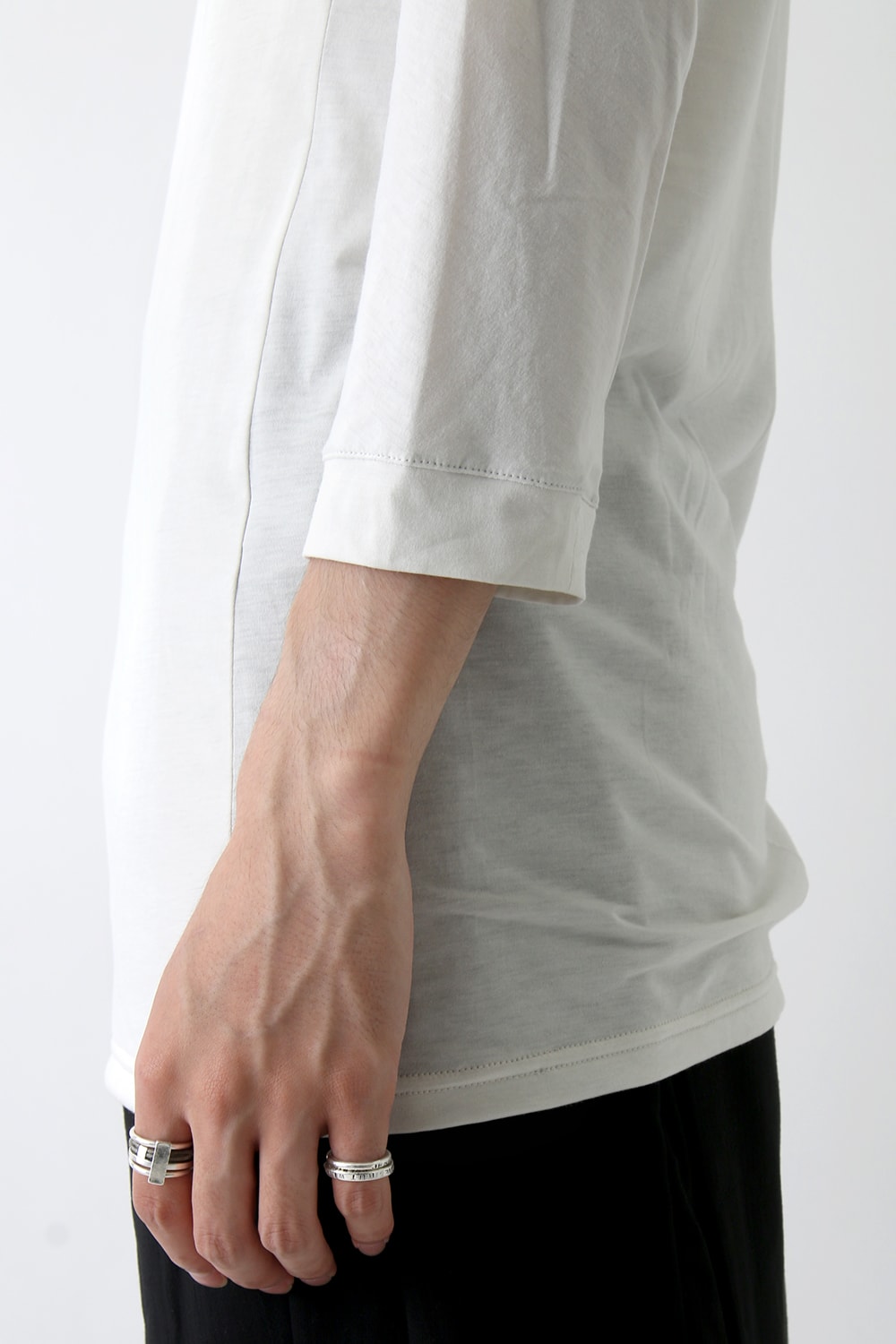 Three-quarter Sleeve Egyptian Cotton Jersey (GIZA)