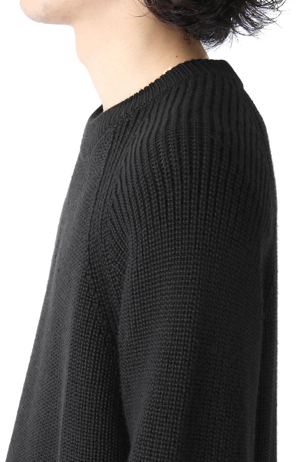 Half Cardigan Stitch Pullover Knit