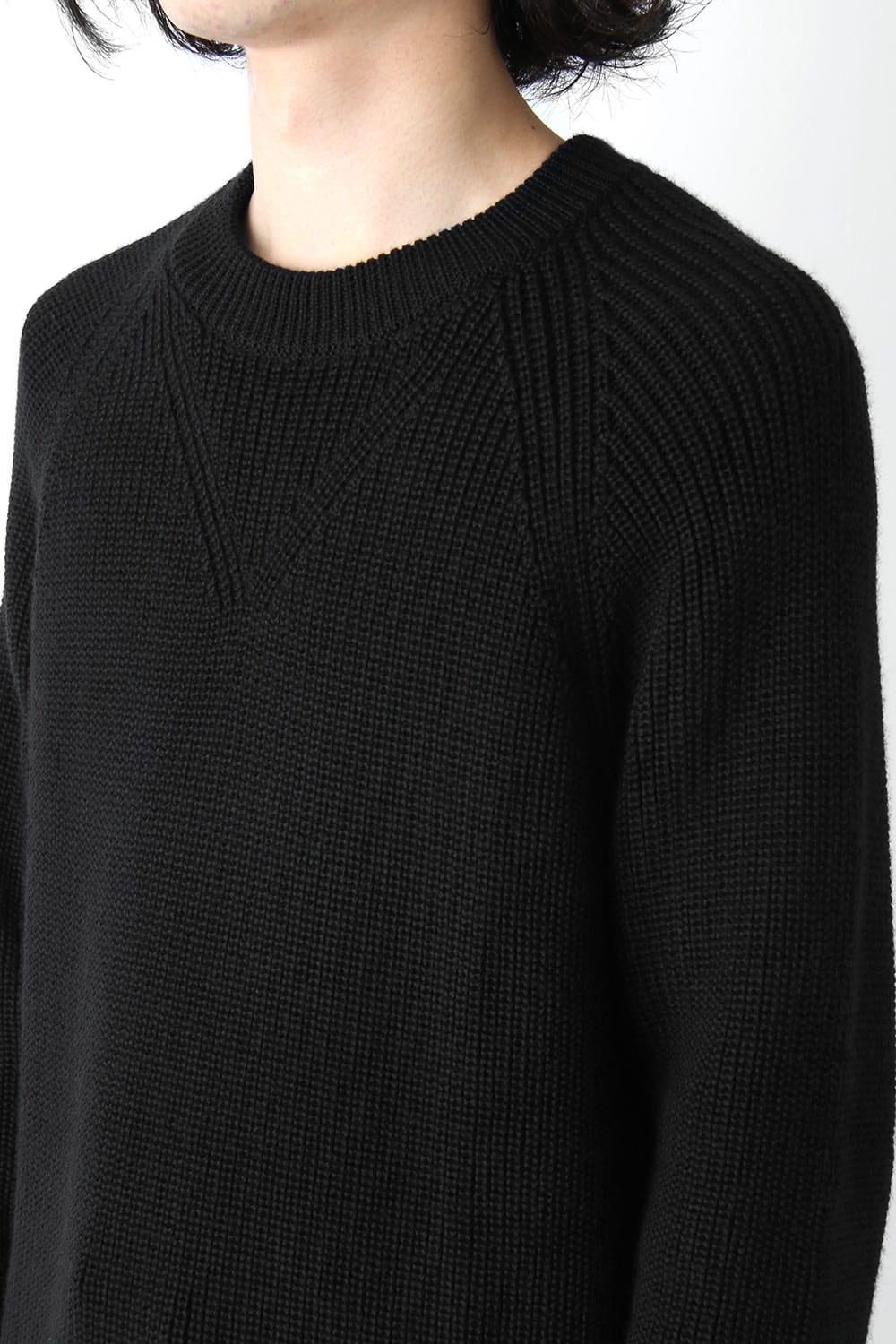 Half Cardigan Stitch Pullover Knit