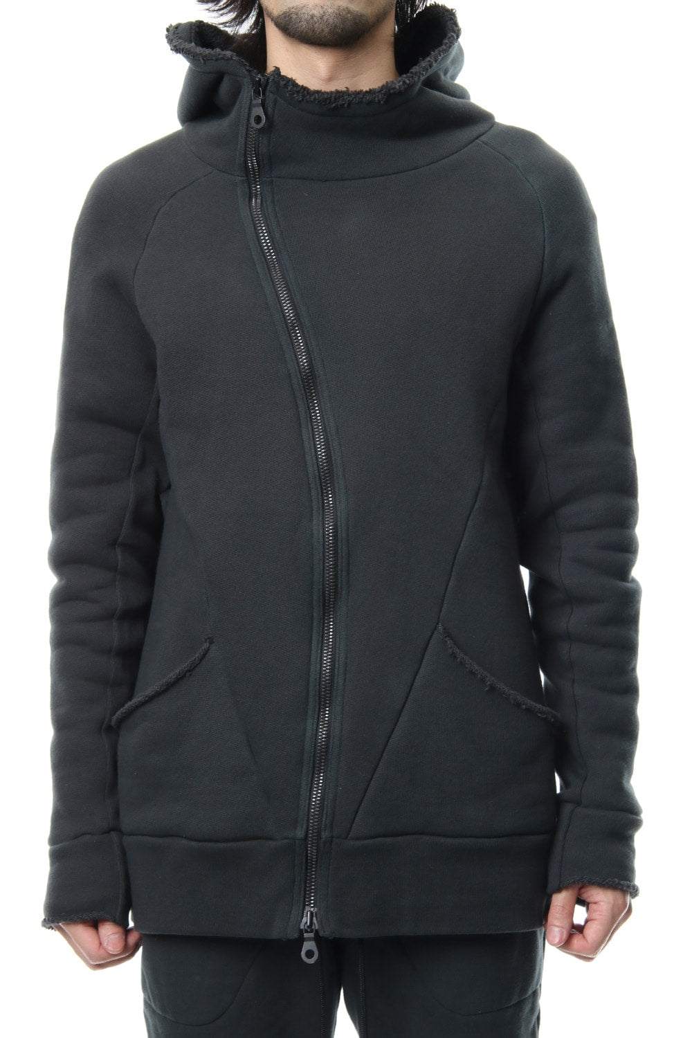 Heavy jersey Cold Dye Parker  RB-016 GRAPHITE