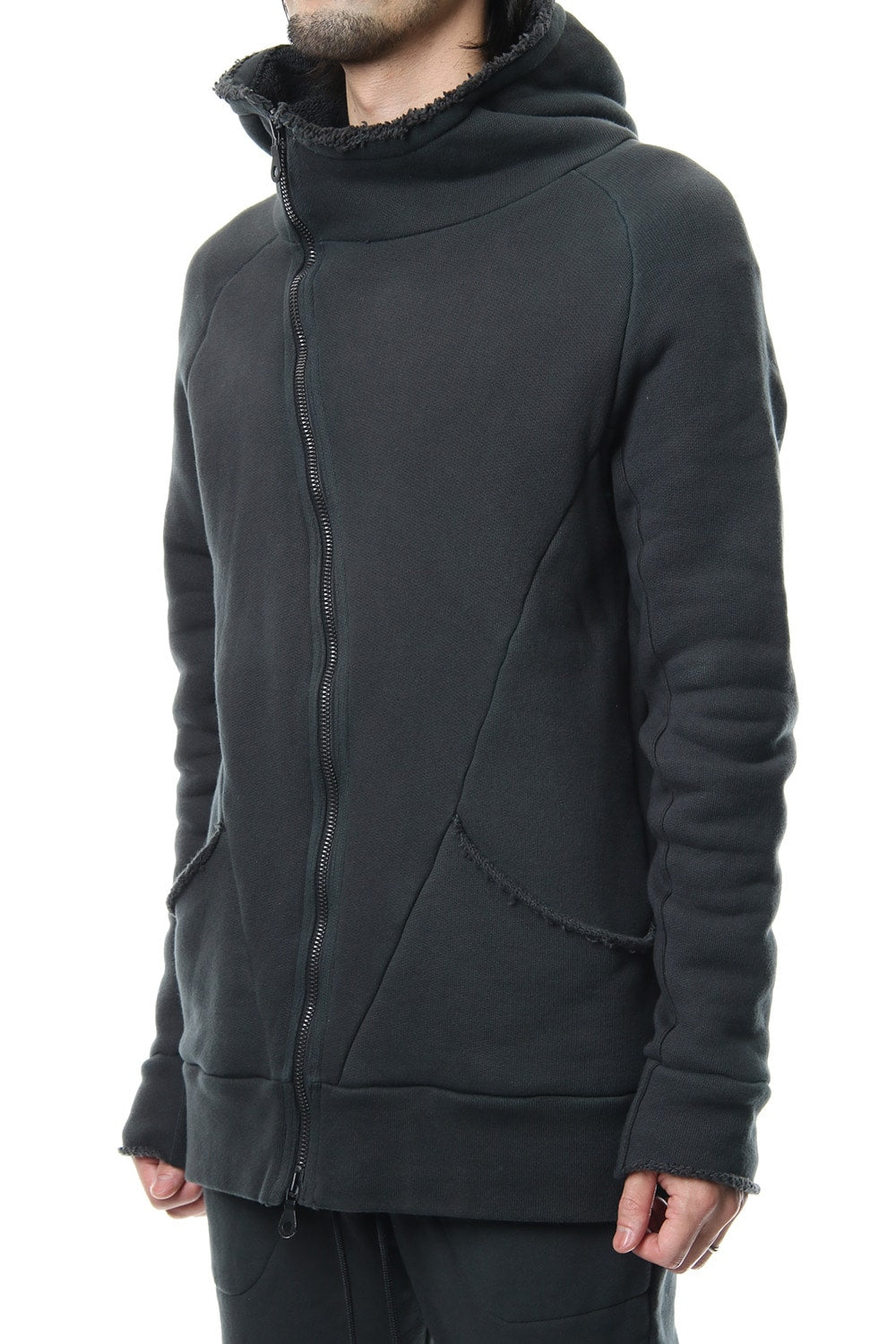 Heavy jersey Cold Dye Parker  RB-016 GRAPHITE