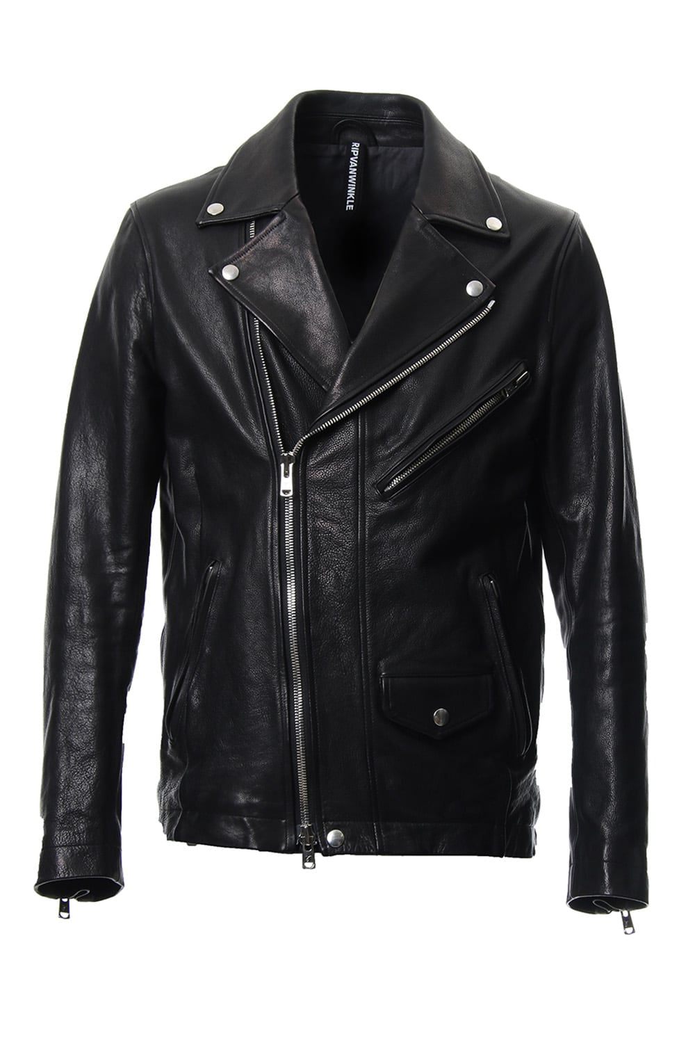 Cow Hide Leather Riders jacket RB-028 Black