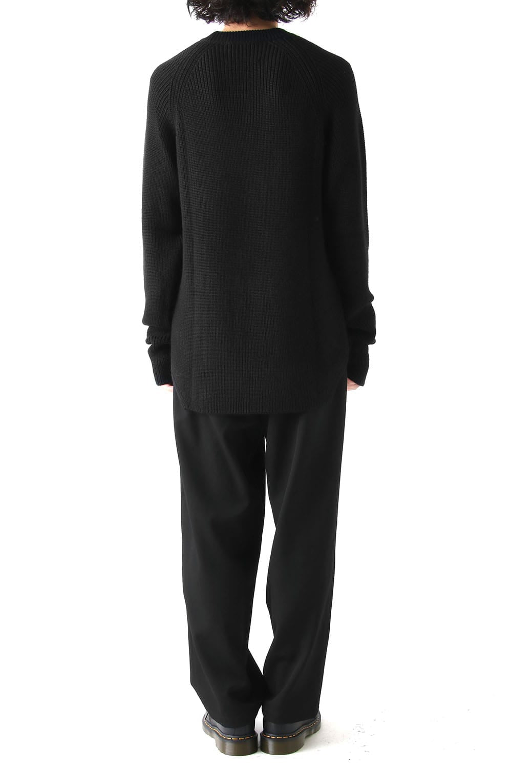 Half Cardigan Stitch Pullover Knit