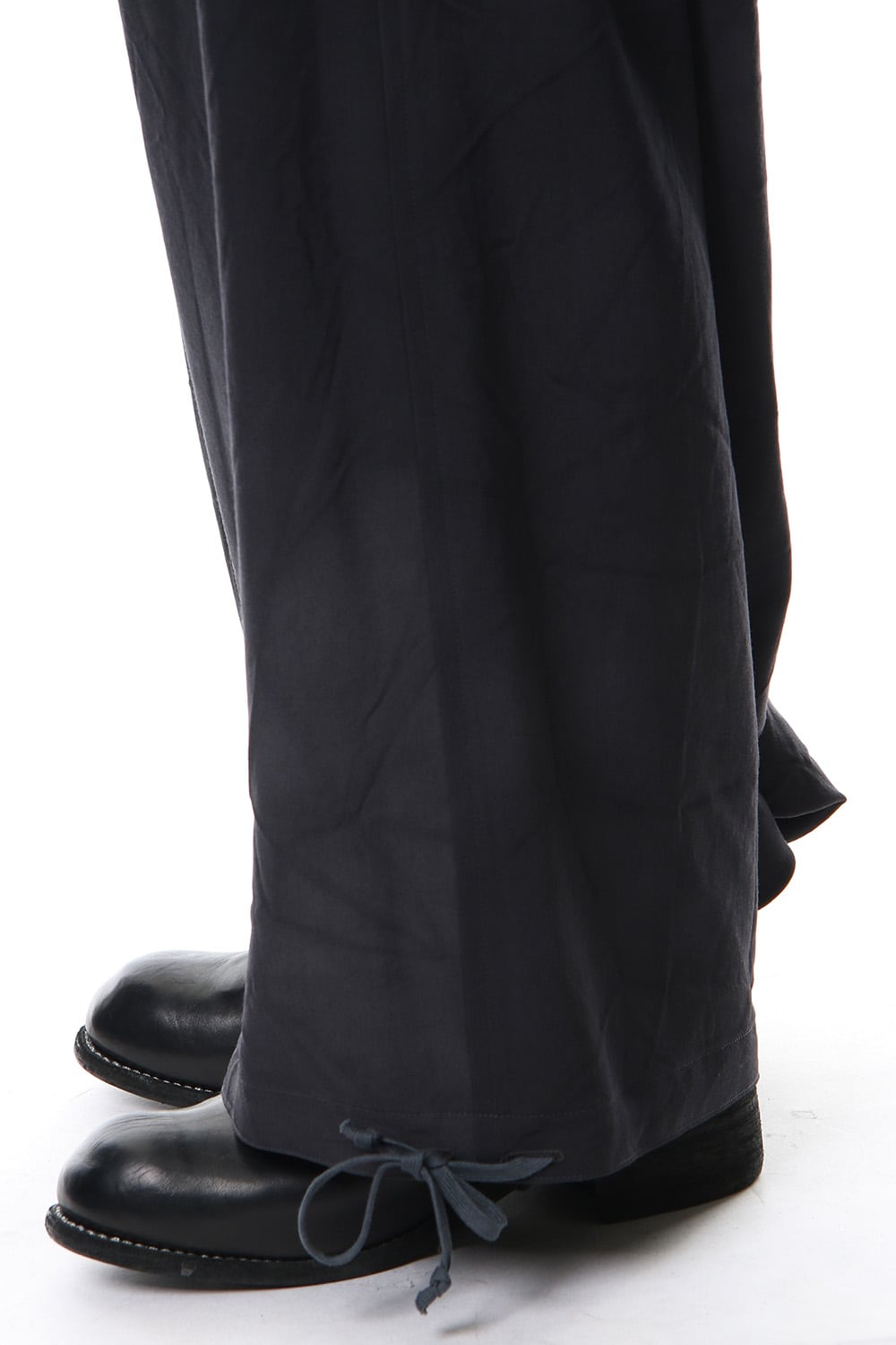 Sarouel Skirt Uneven Dyeing Wrinkled Gabardine 