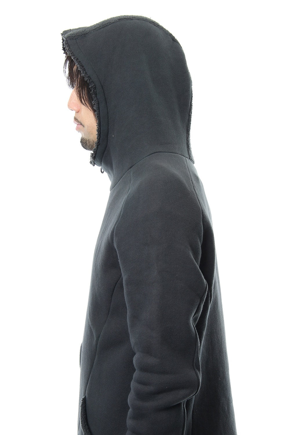 Heavy jersey Cold Dye Parker  RB-016 GRAPHITE