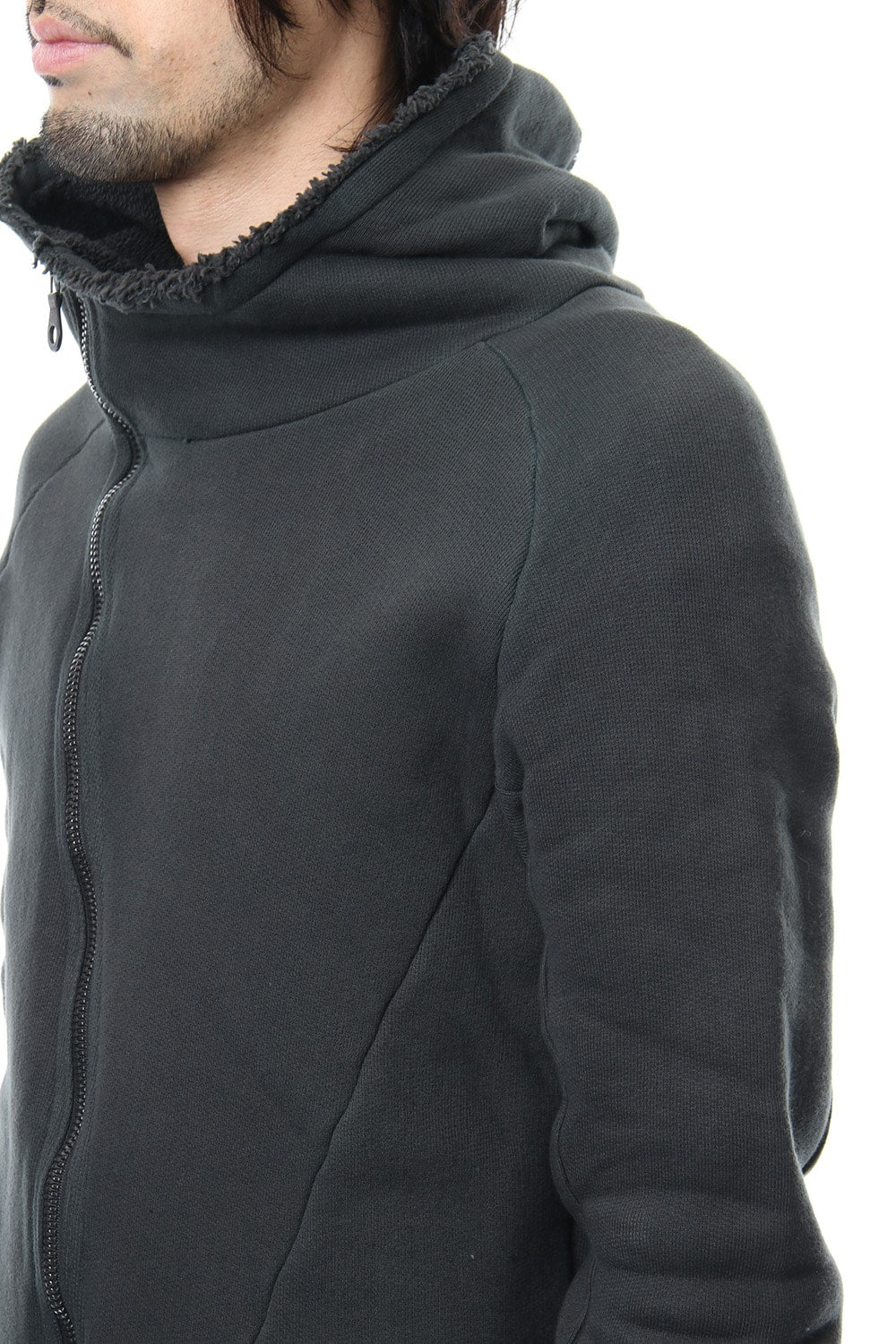 Heavy jersey Cold Dye Parker  RB-016 GRAPHITE