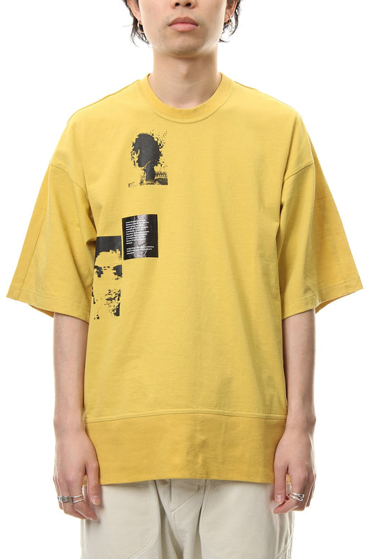 PRINT BIG T-SHIRT Yellow