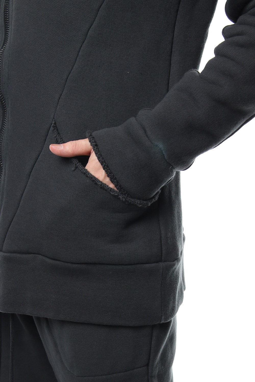 Heavy jersey Cold Dye Parker  RB-016 GRAPHITE