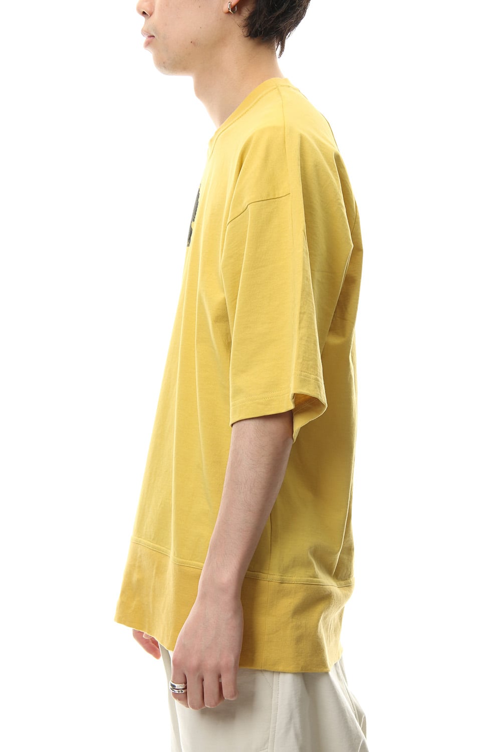 PRINT BIG T-SHIRT Yellow