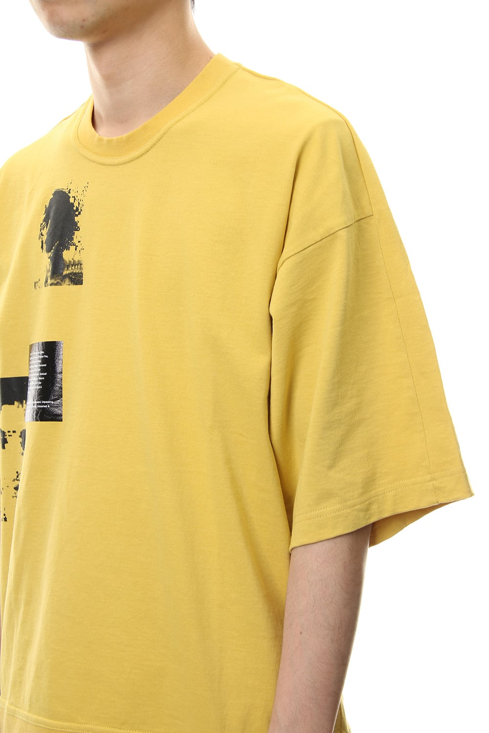 PRINT BIG T-SHIRT Yellow