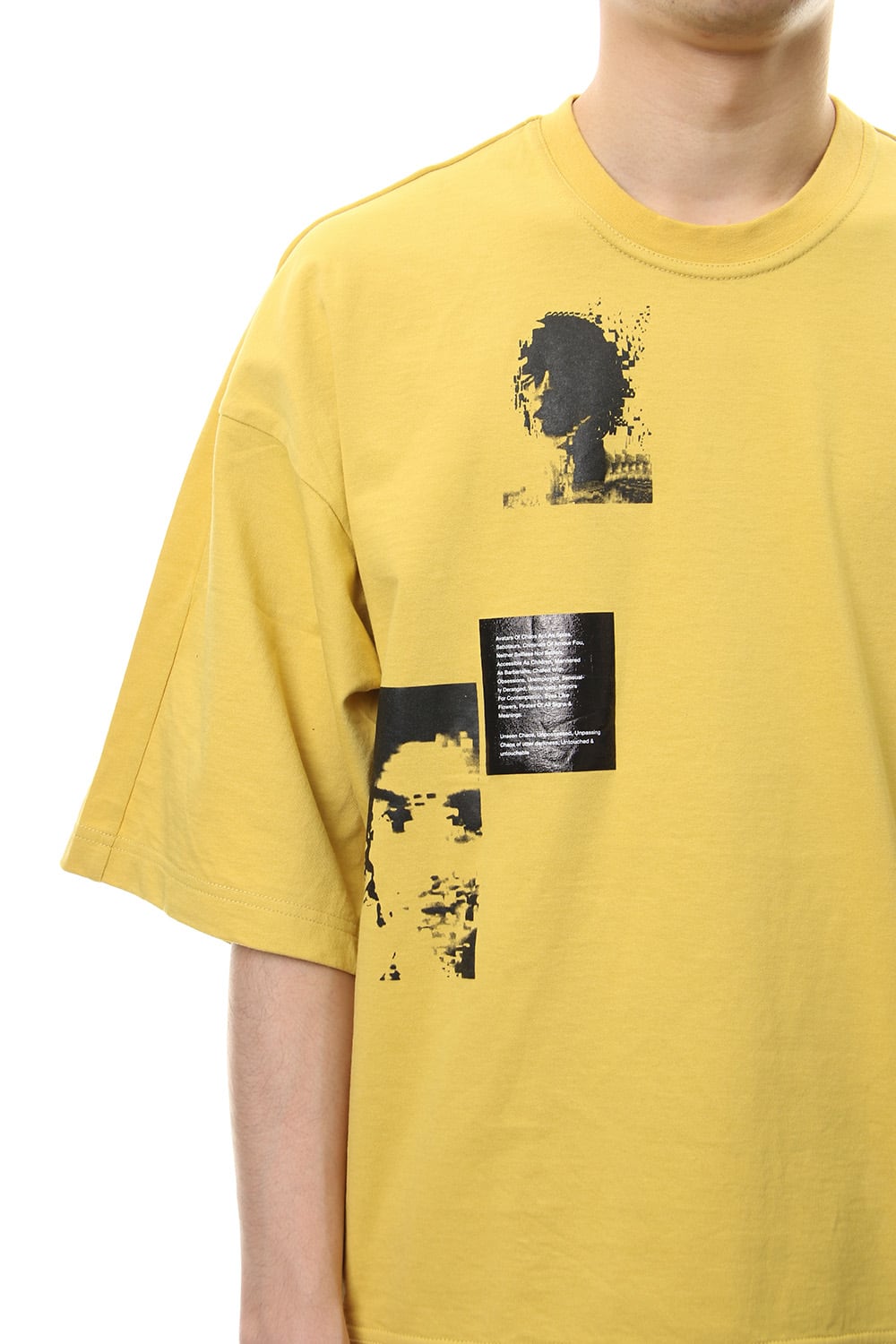 PRINT BIG T-SHIRT Yellow