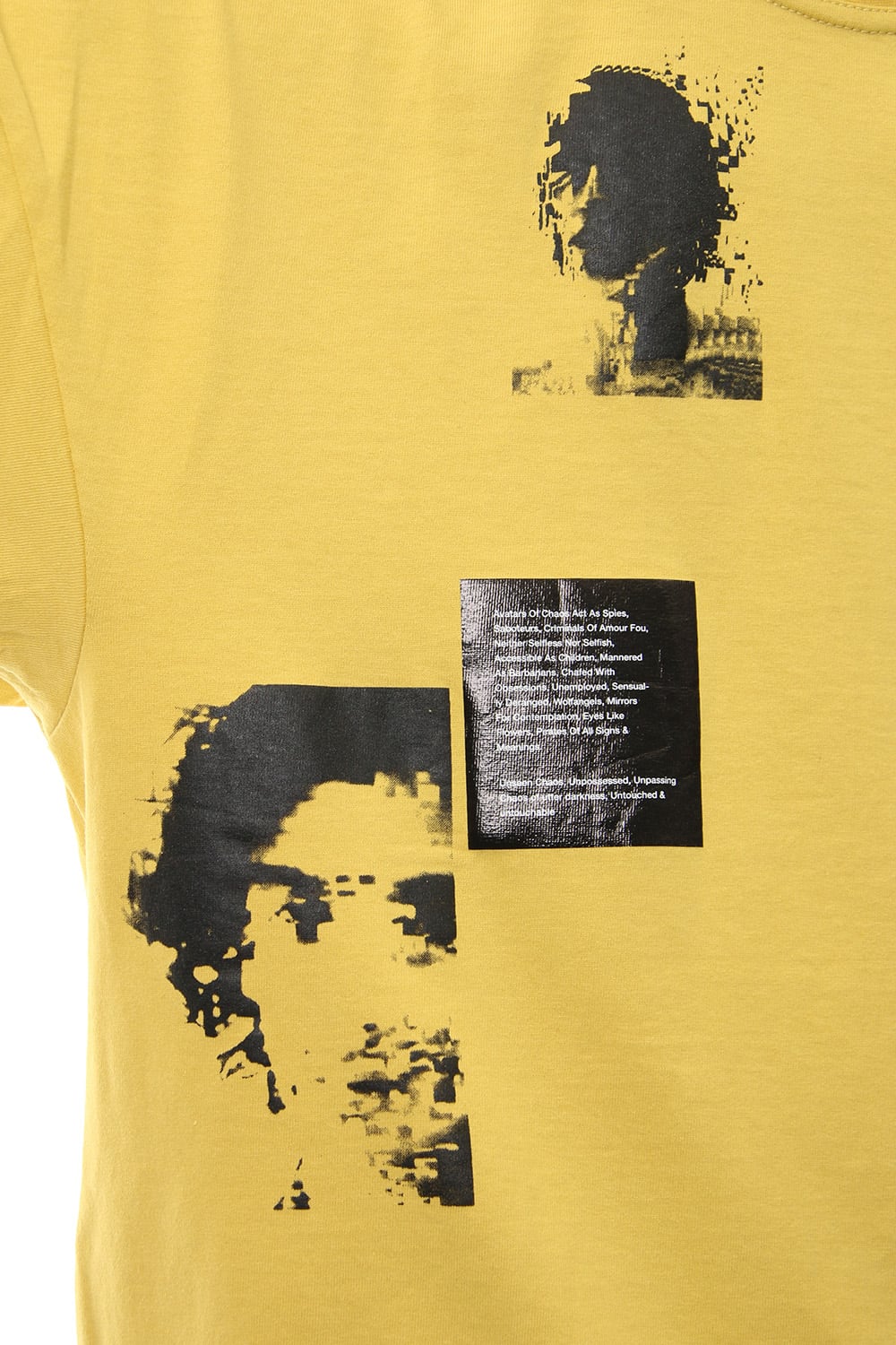 PRINT BIG T-SHIRT Yellow