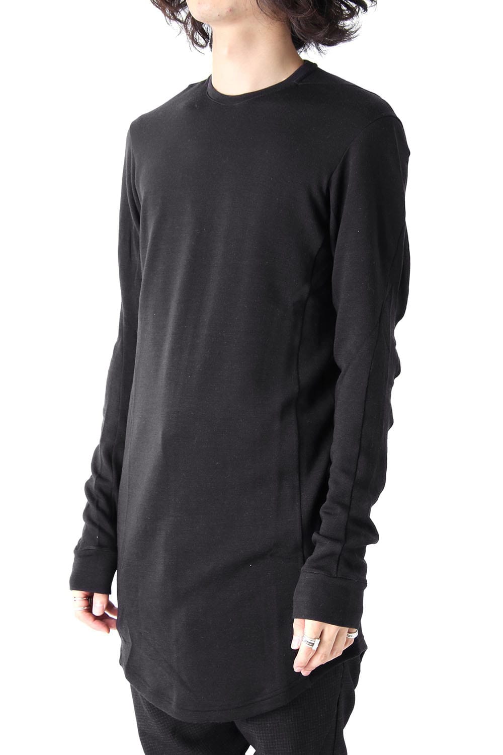 Long Sleeve Wool & Rayon