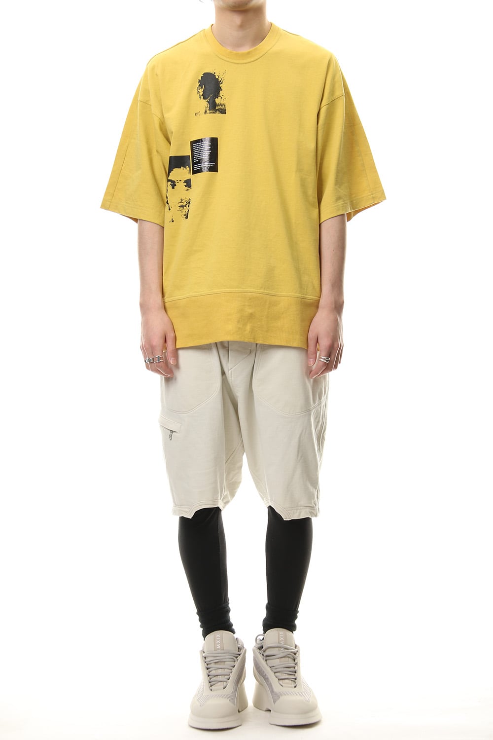 PRINT BIG T-SHIRT Yellow
