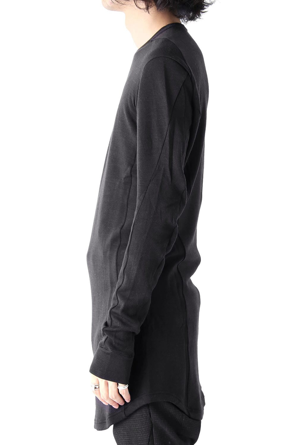 Long Sleeve Wool & Rayon