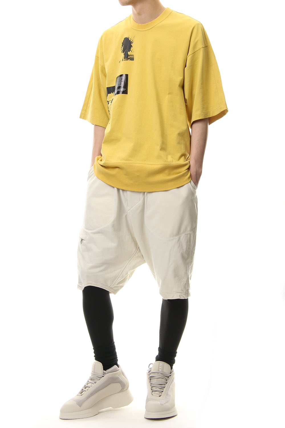 PRINT BIG T-SHIRT Yellow