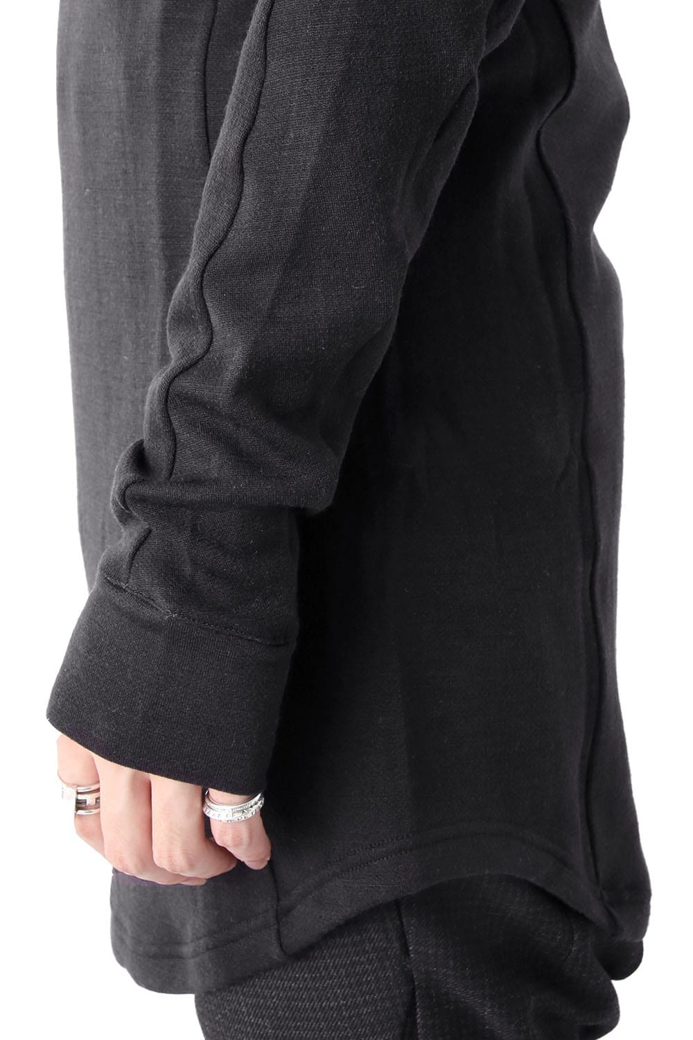 Long Sleeve Wool & Rayon