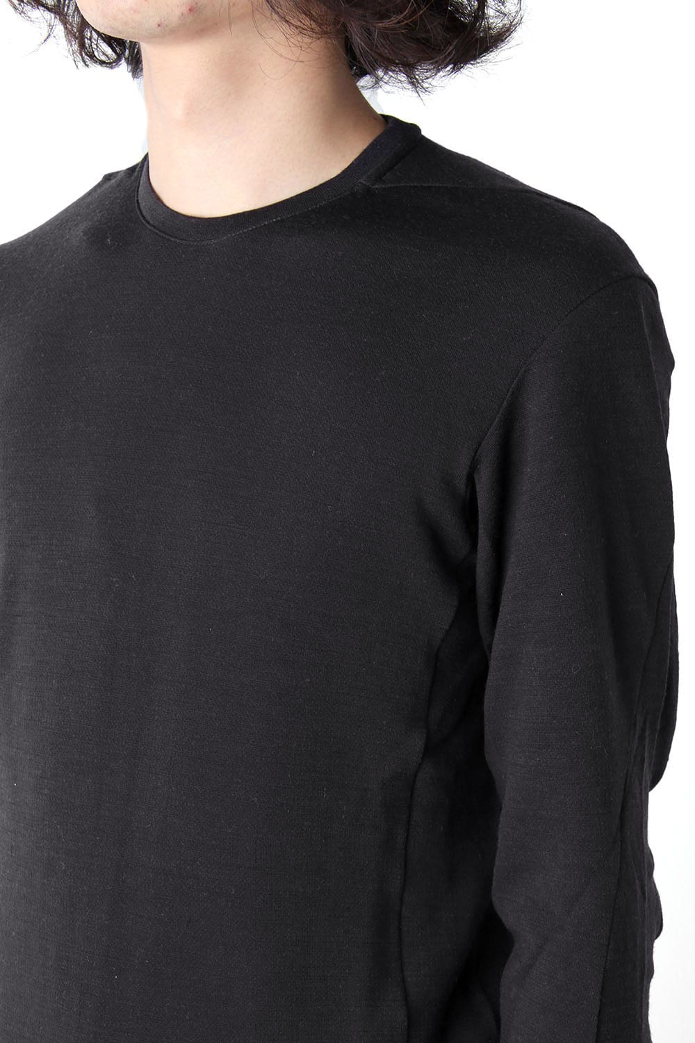 Long Sleeve Wool & Rayon